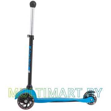 Самокат Novatrack Disco-Kids Basic 120H.DISCOKIDS.BGBL20 (черный/синий, 2020) картинка 3